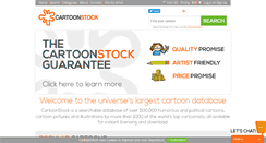 Desktop Screenshot of cartoonstock.com